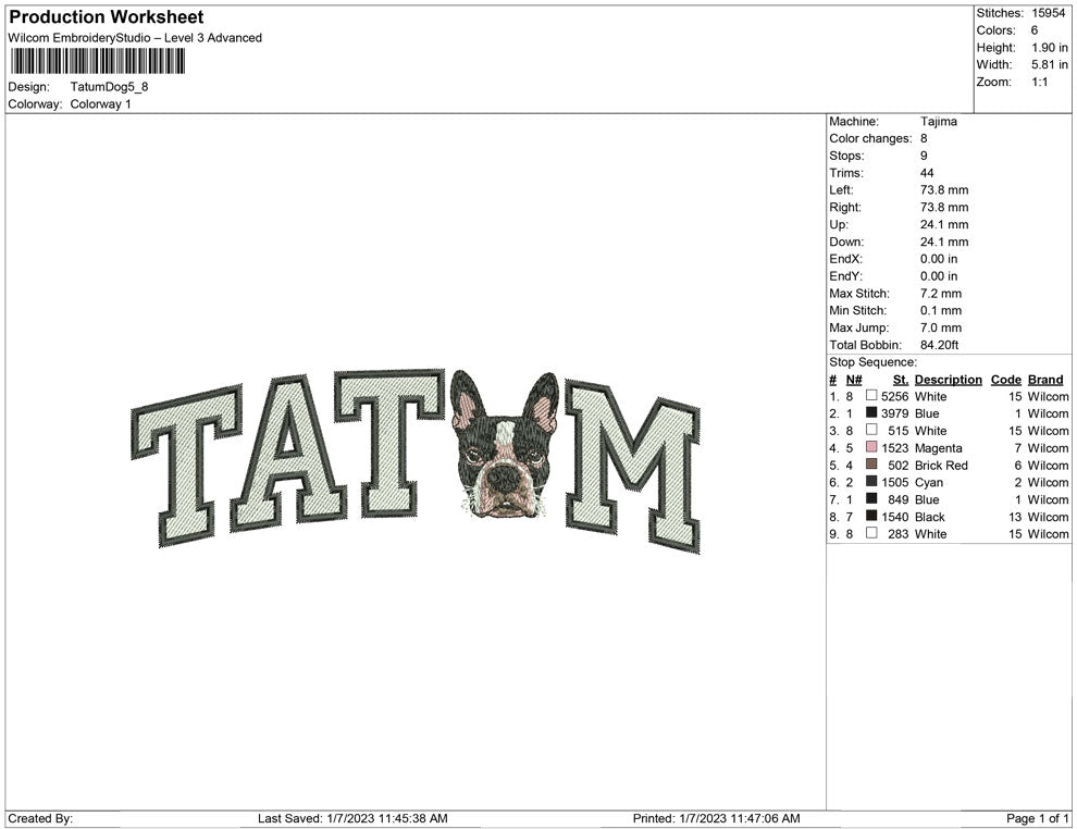 Tatum Dog