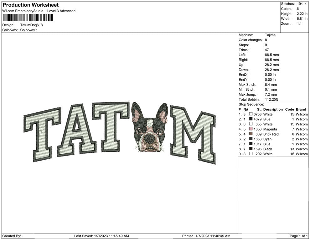 Tatum Dog