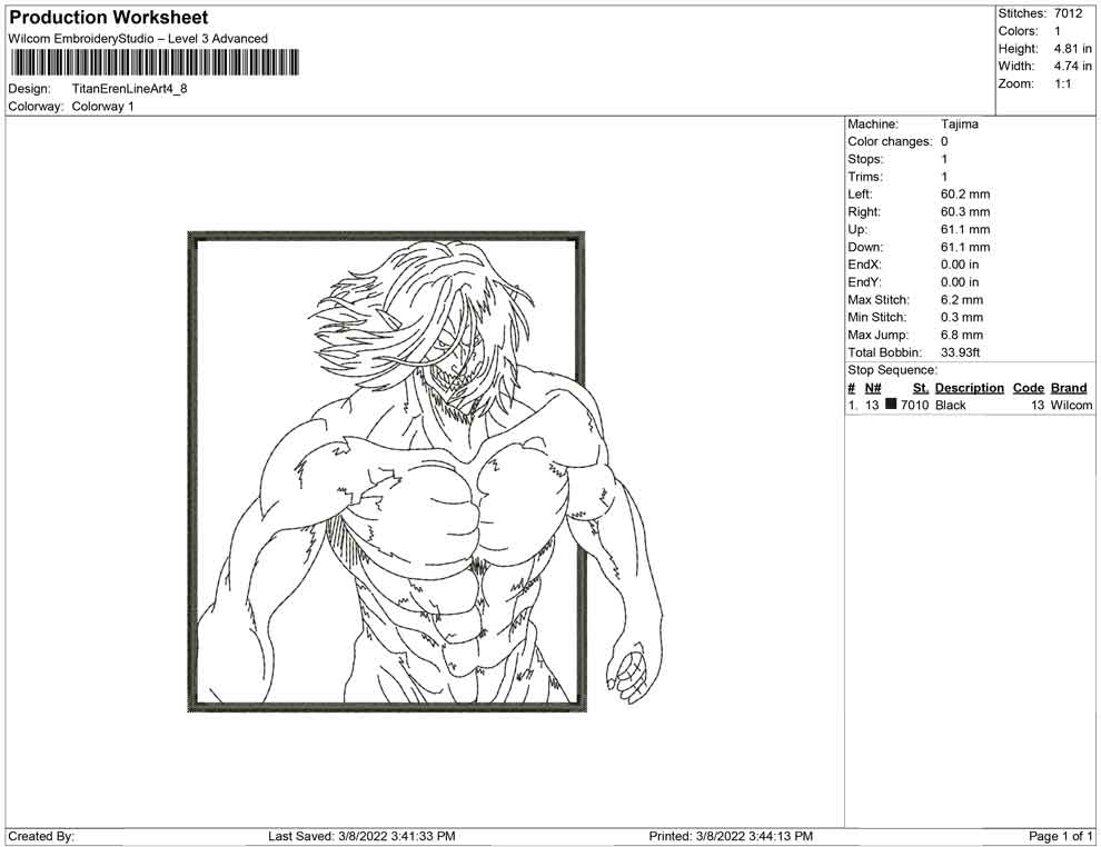 Titan eren Yeager formation