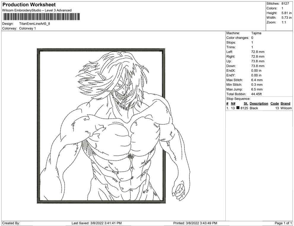 Titan eren Yeager formation