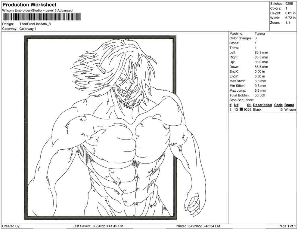 Titan eren Yeager formation