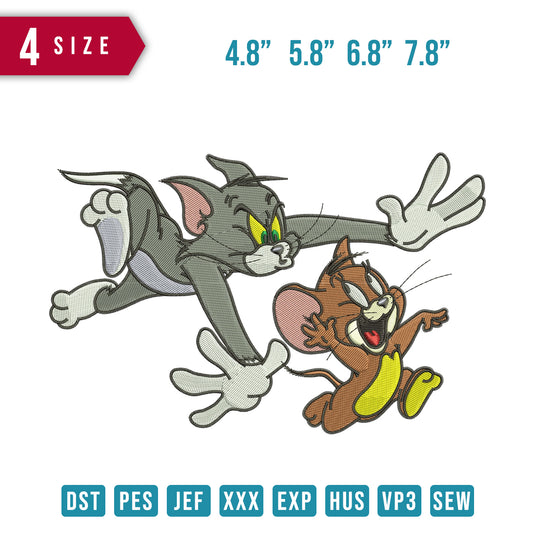 Tom and jerry chase