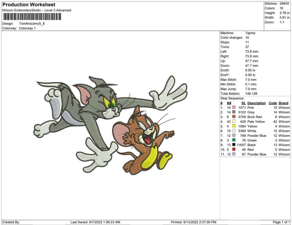 Tom and jerry chase