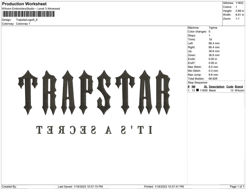 TRAPSTAR logo