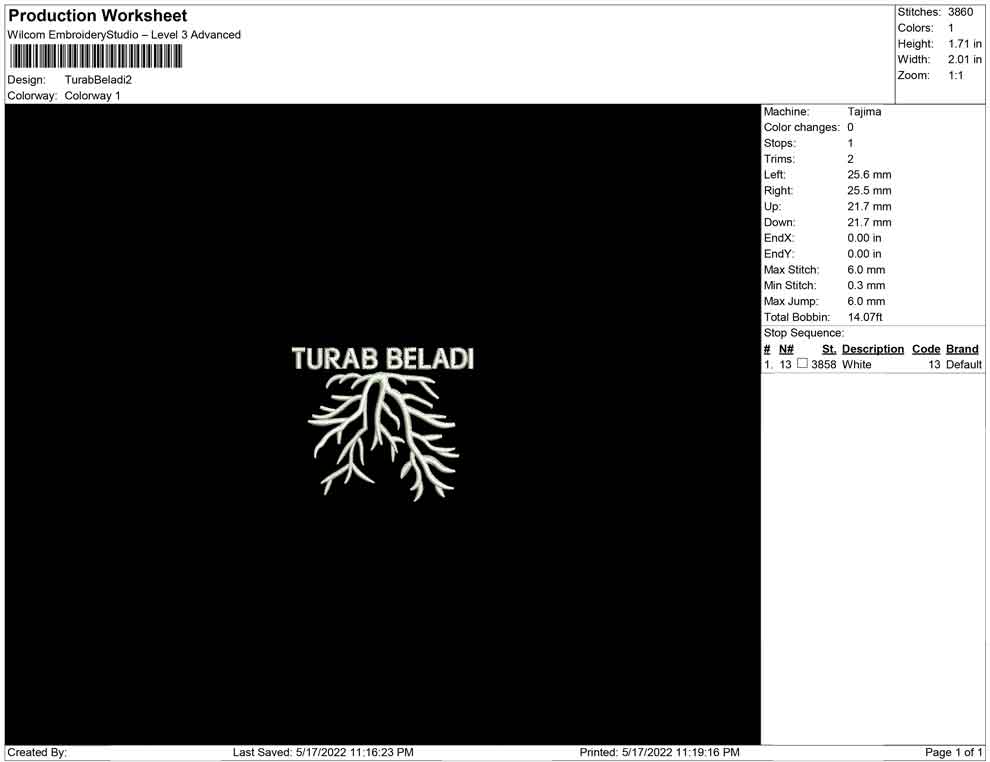 Turab Beladi logo minis