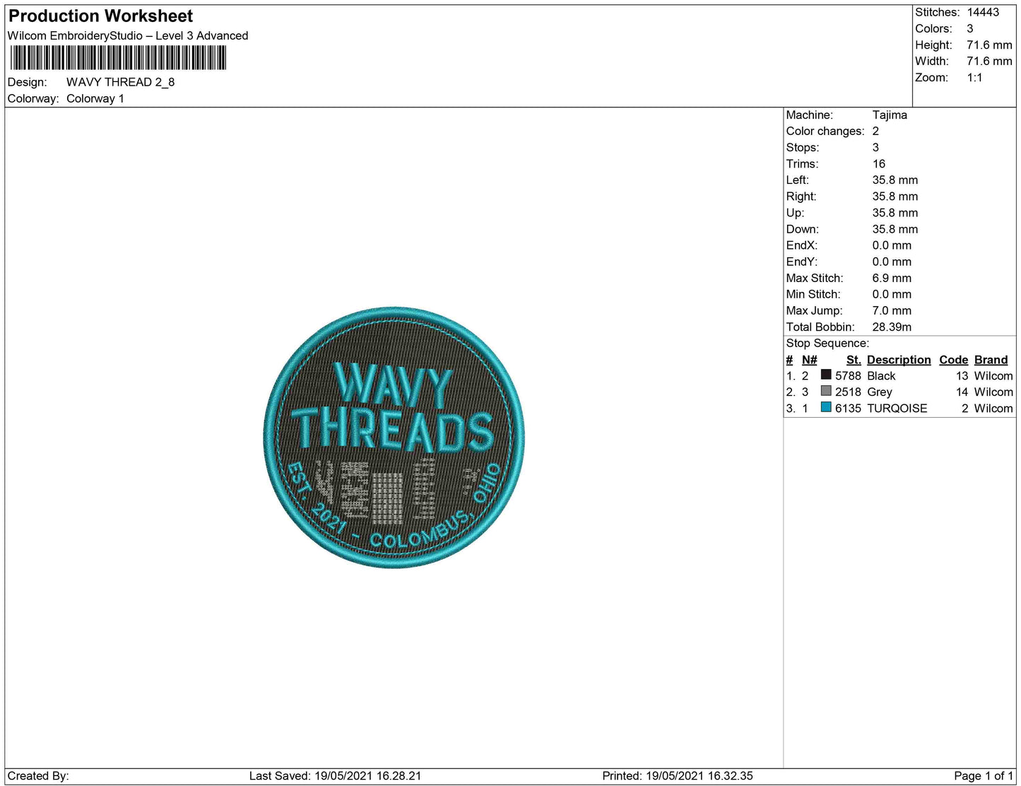 Wavy Thread