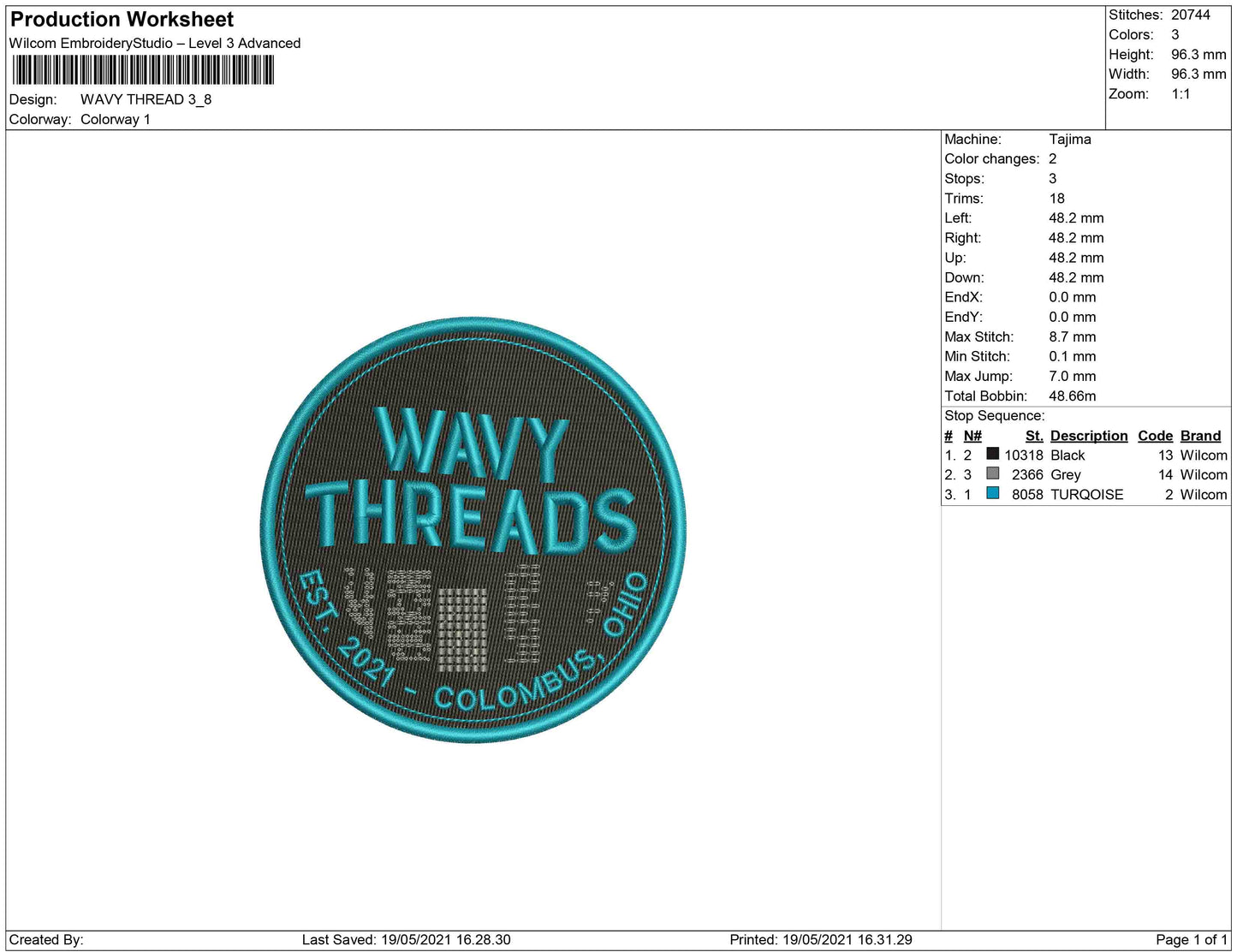 Wavy Thread