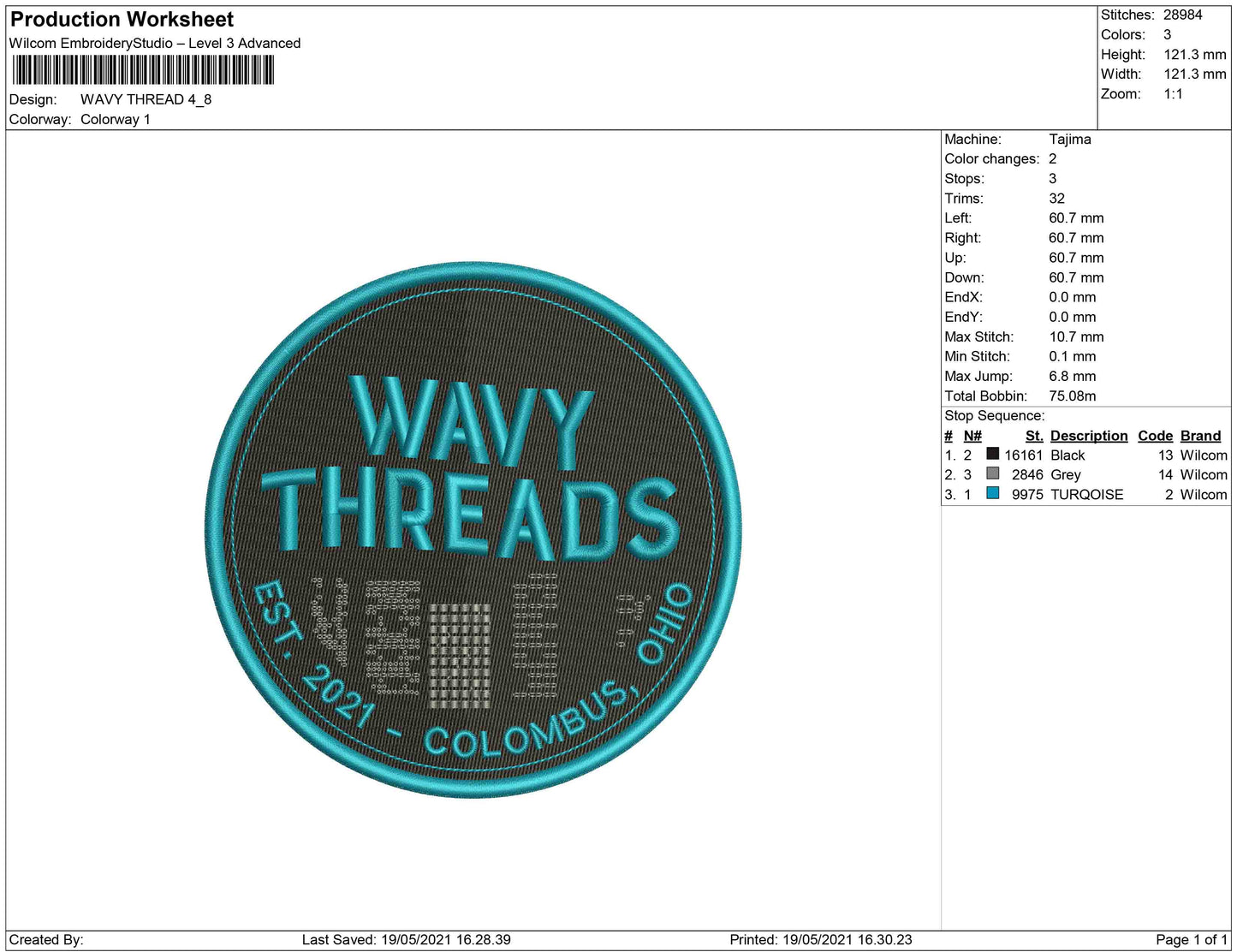 Wavy Thread