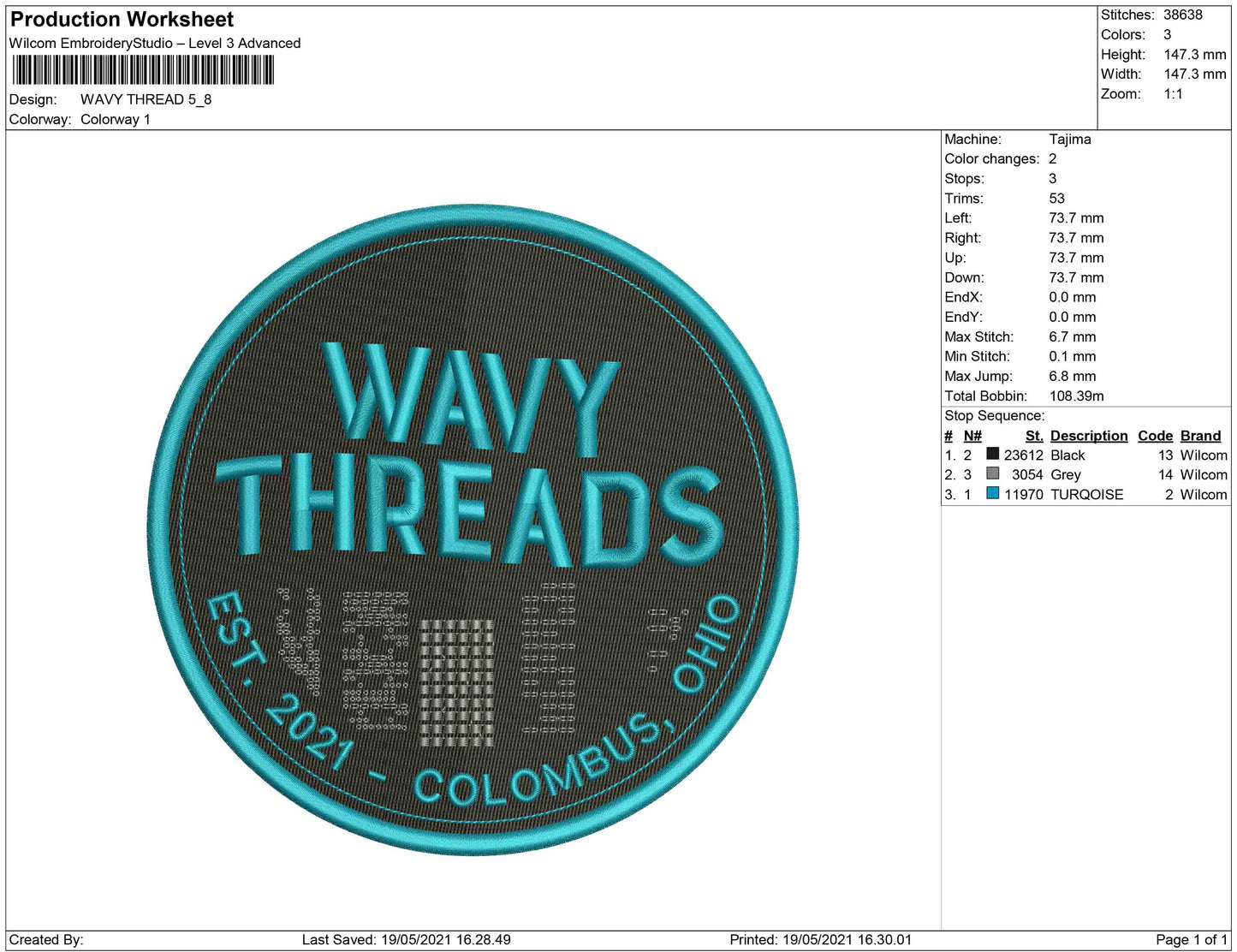 Wavy Thread