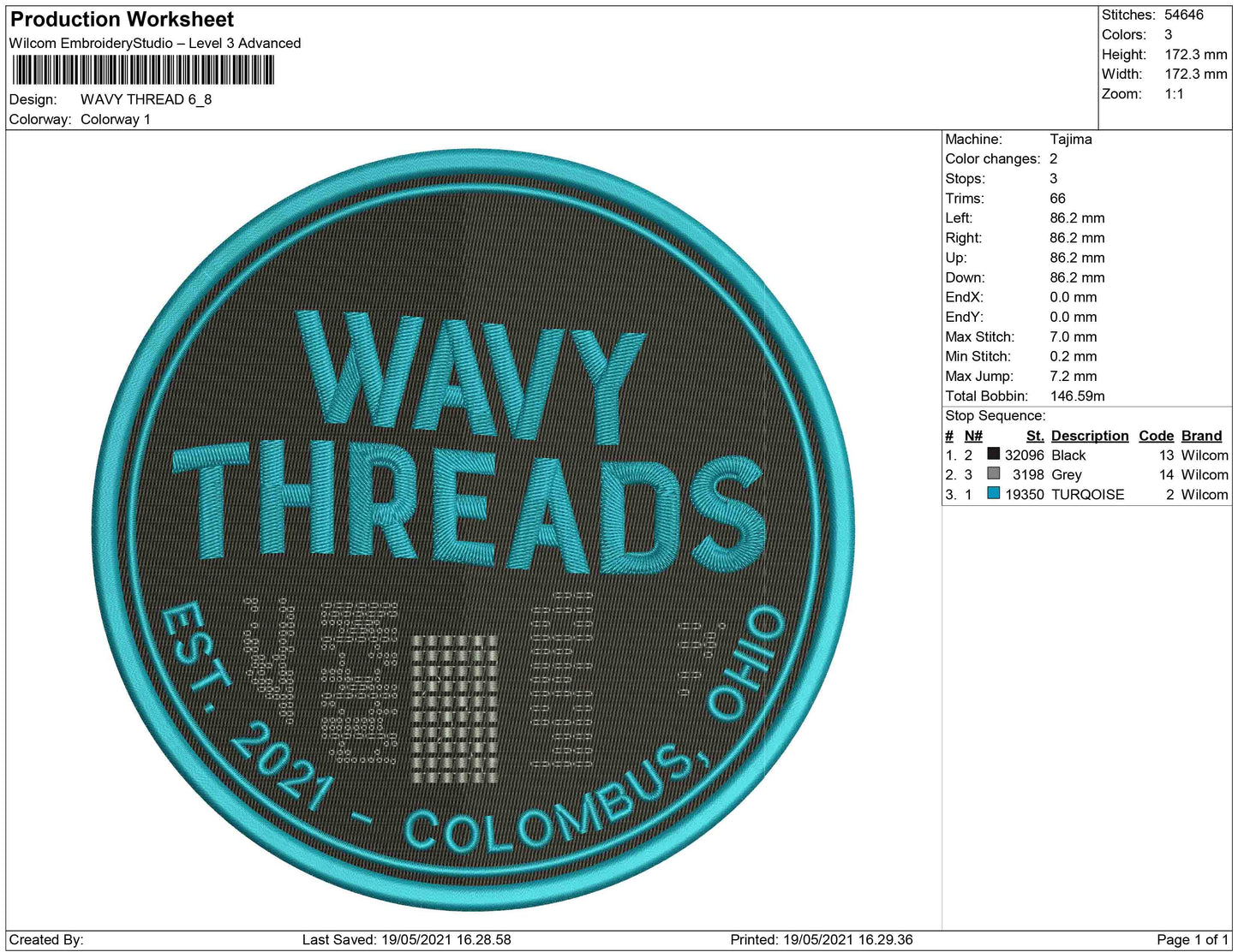 Wavy Thread