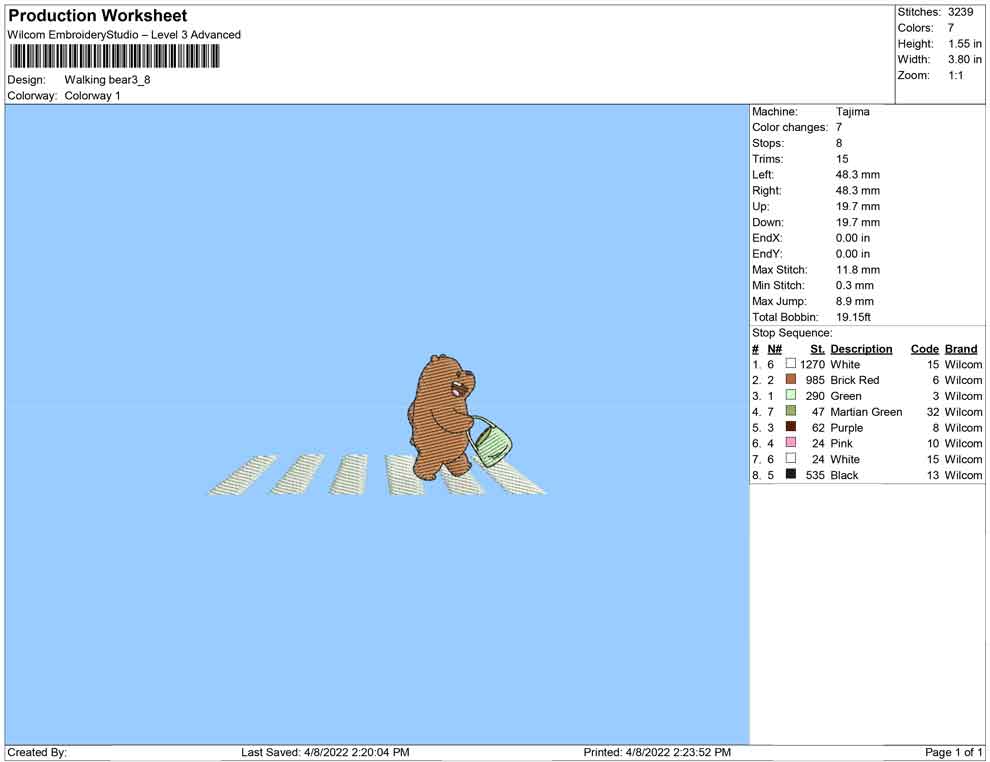 Walking Bear