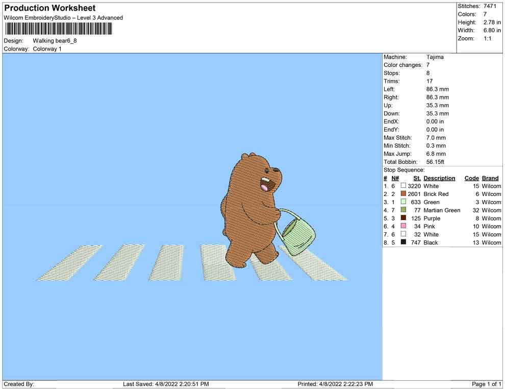 Walking Bear
