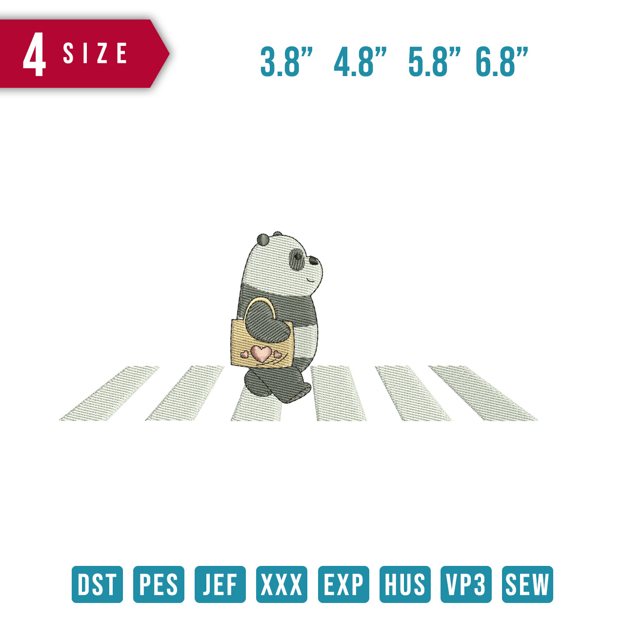 Walking Panda
