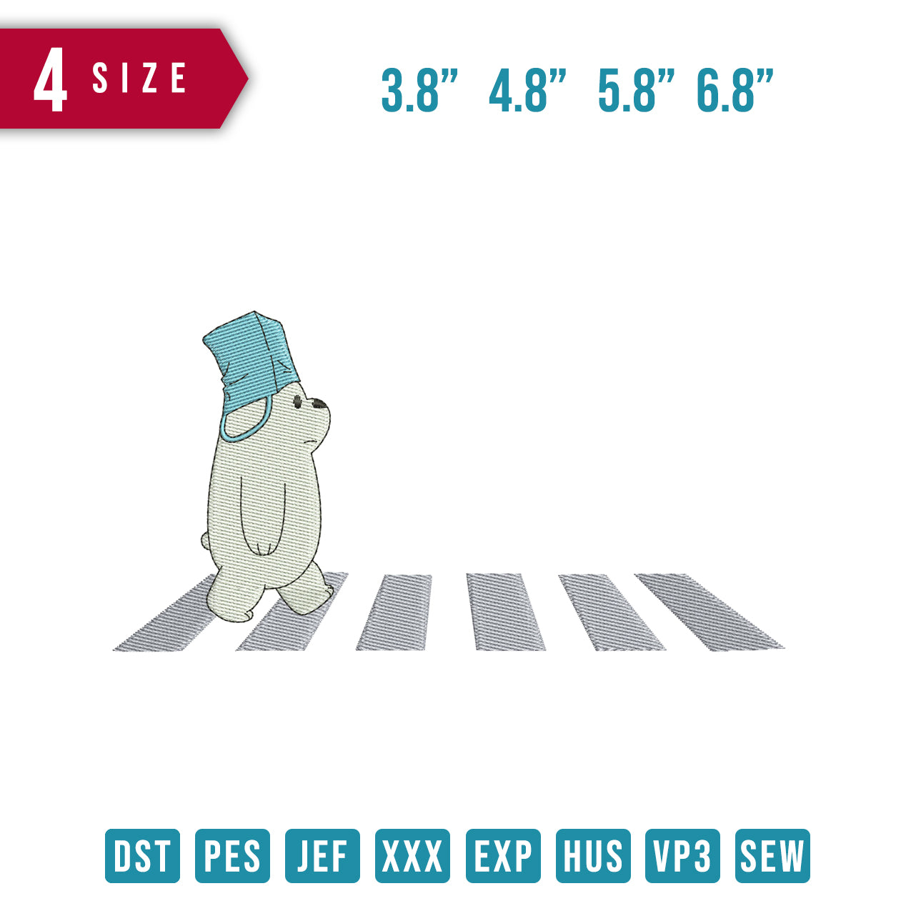 Walking White Bear