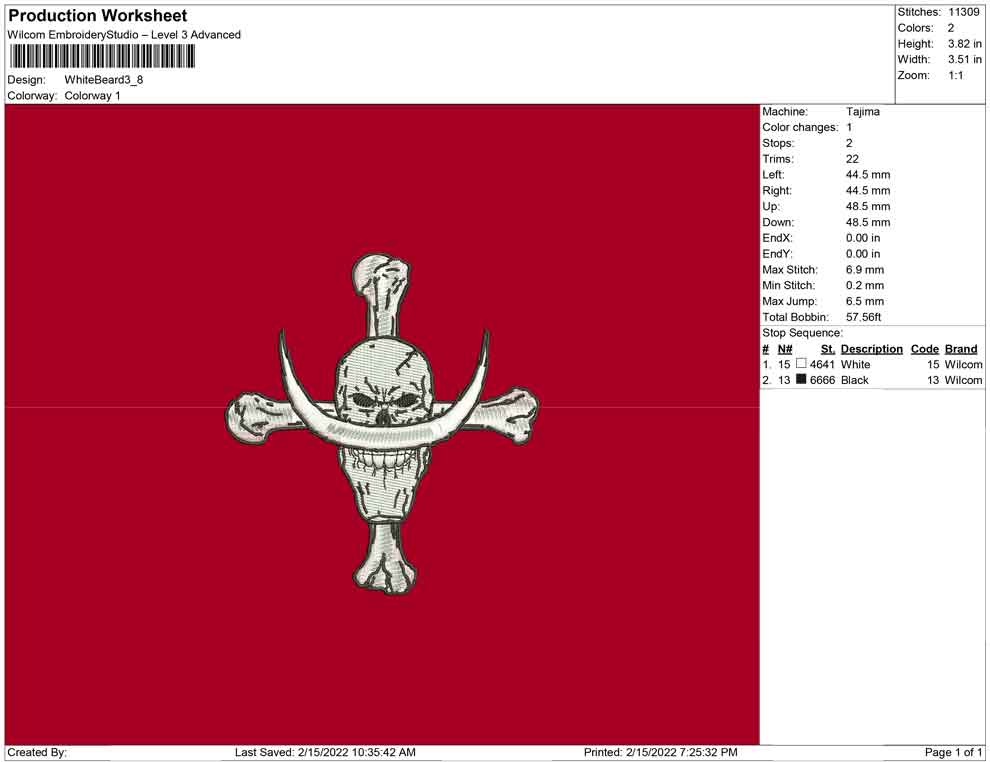 Jolly Roger White Beard