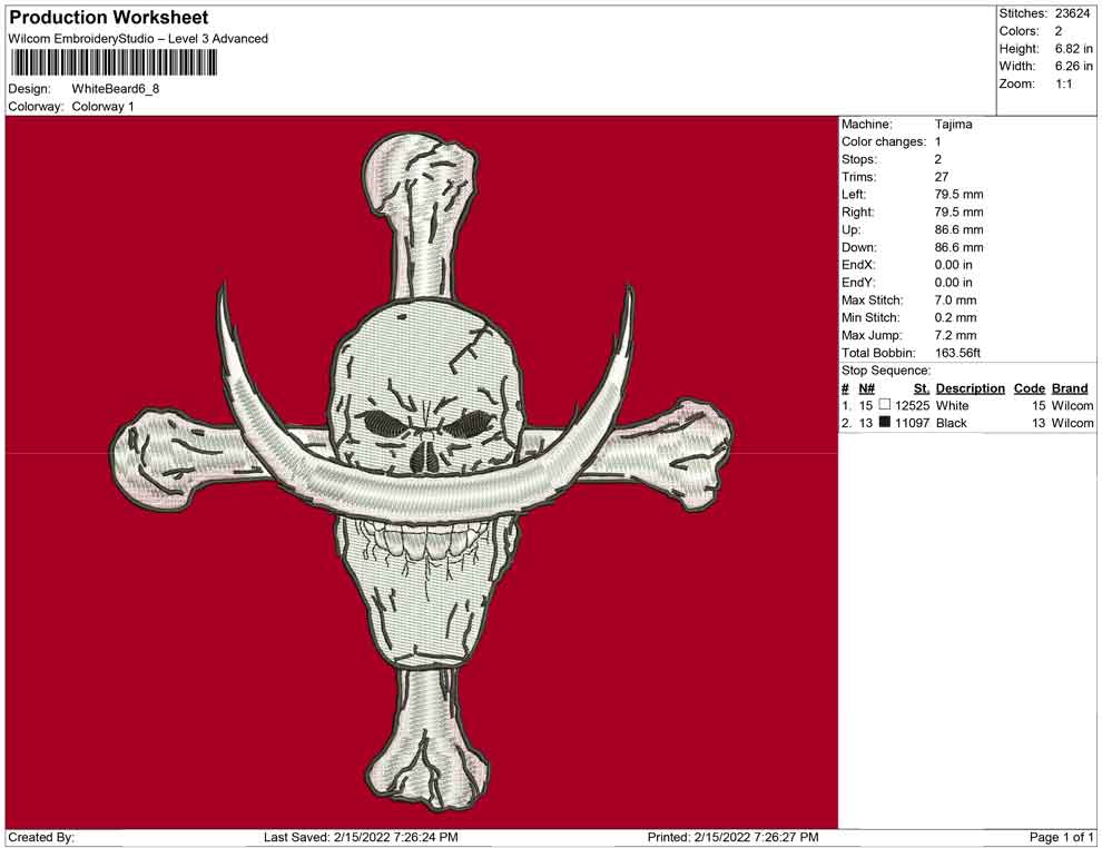 Jolly Roger White Beard