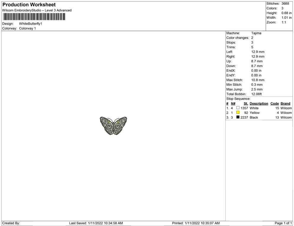 White Butterfly