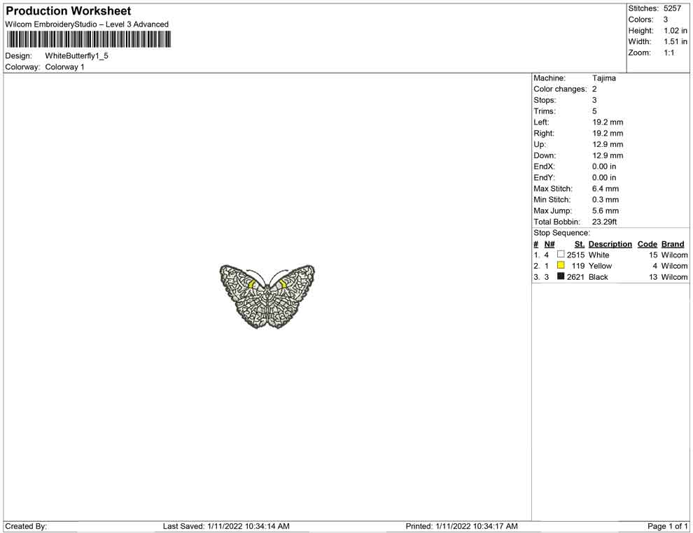 White Butterfly