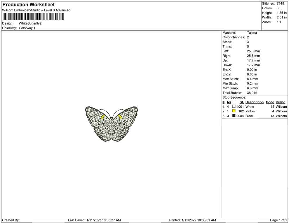 White Butterfly