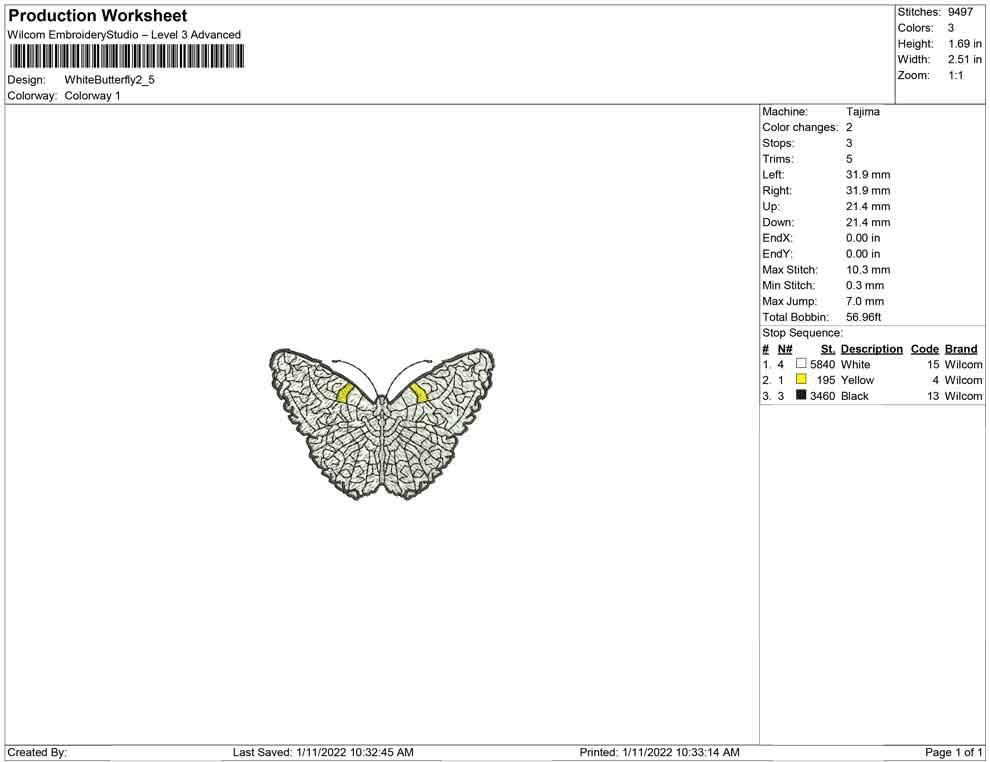 White Butterfly