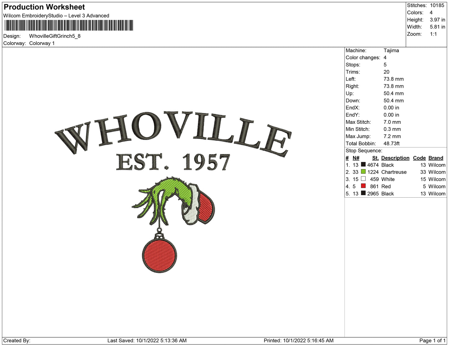 Wholeville Gift Grinch