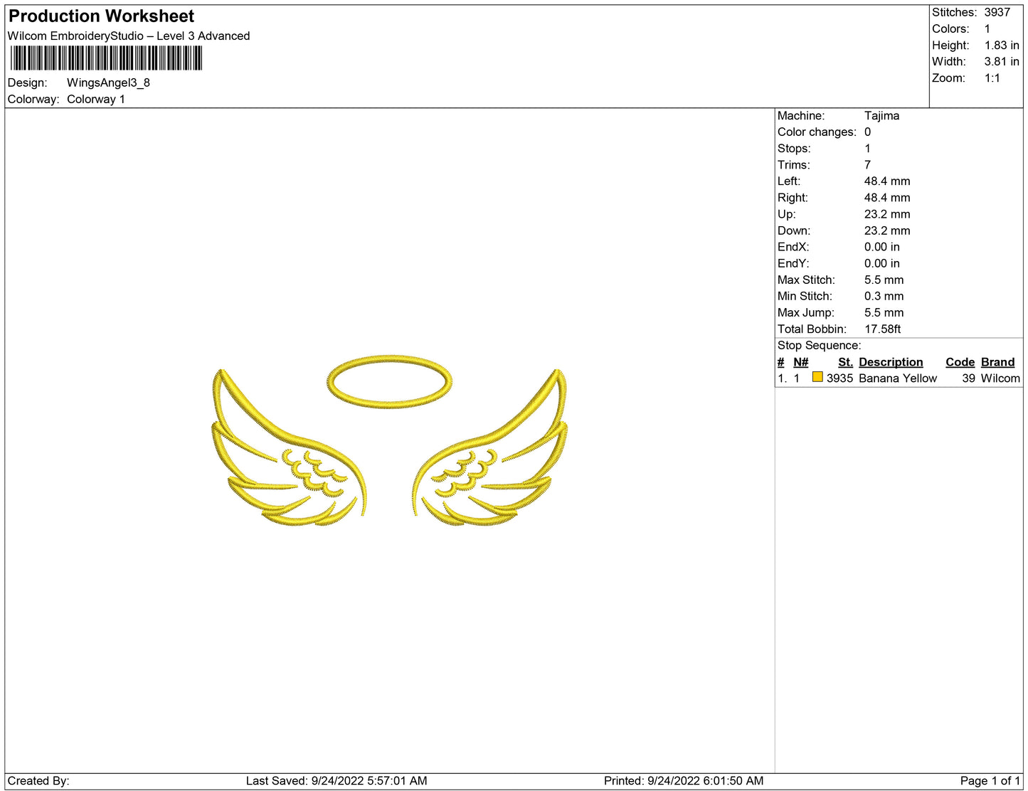 Wings angel