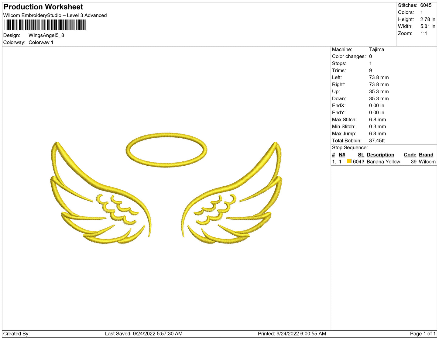 Wings angel