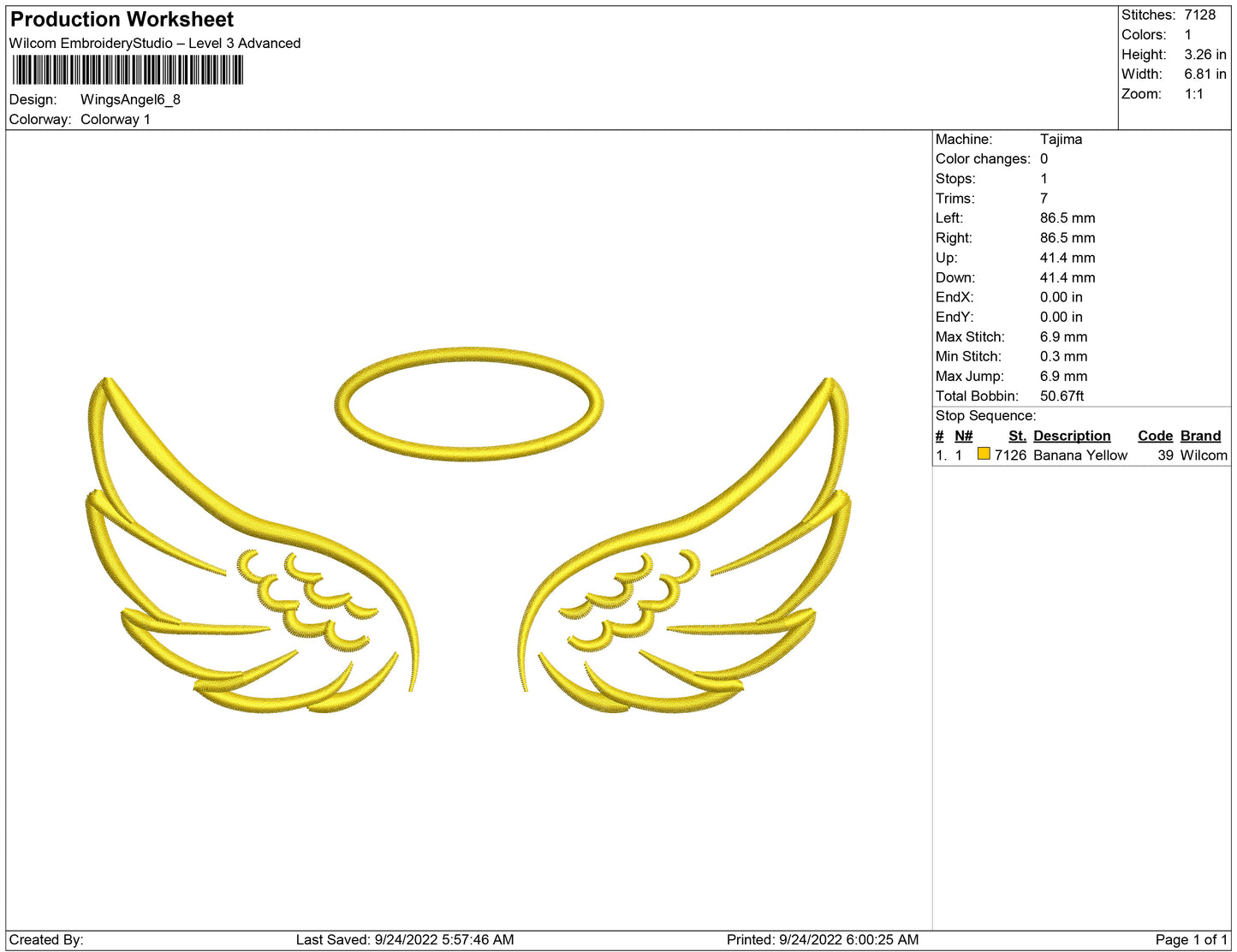 Wings angel