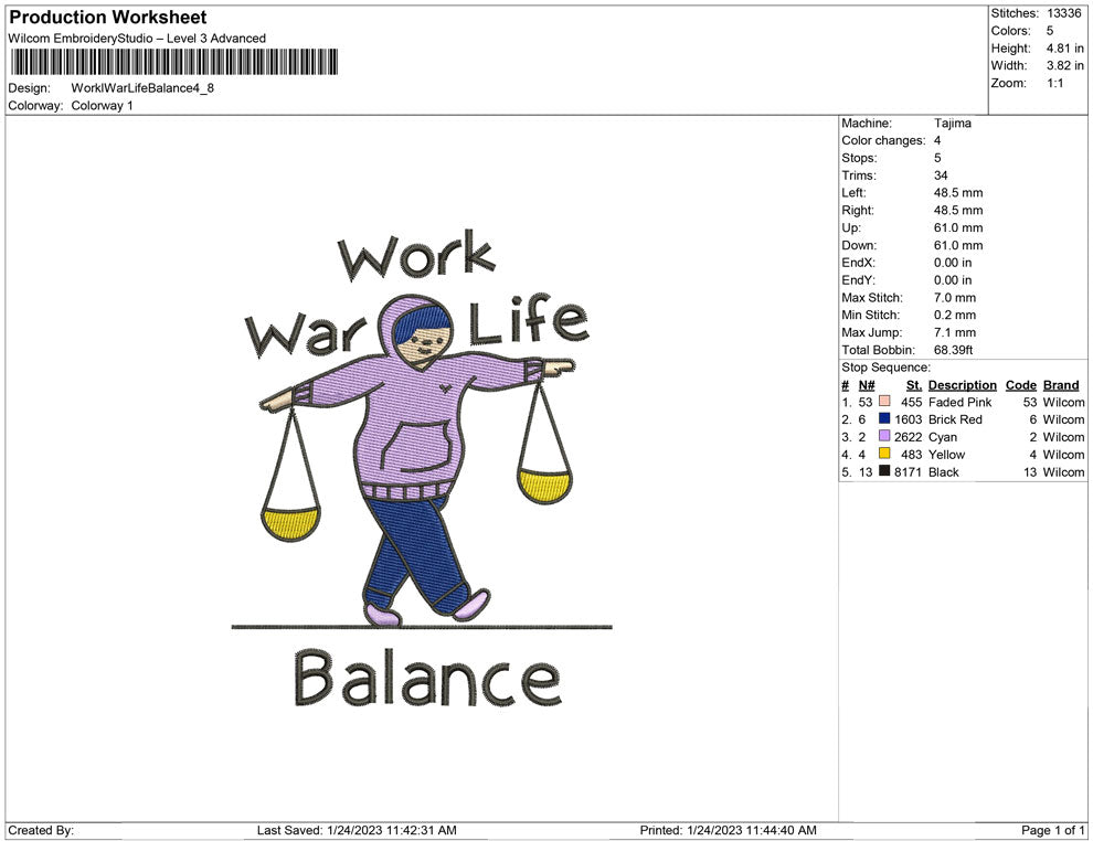 Work War Life balance