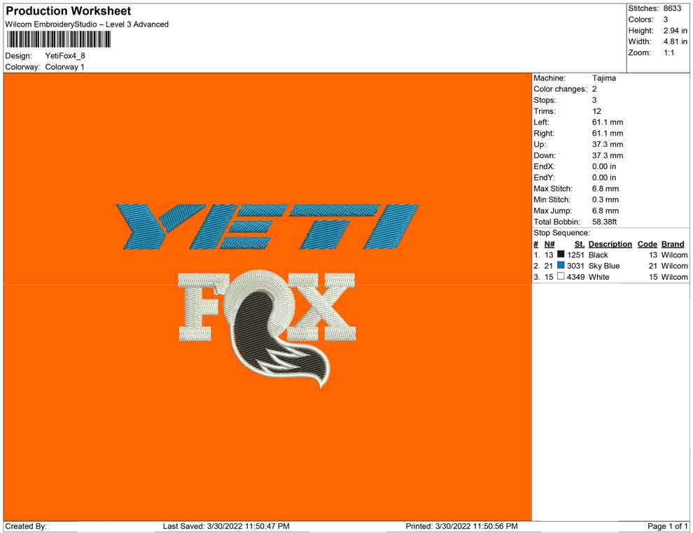 Yeti fox