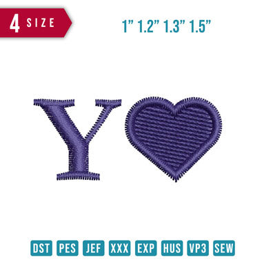 Y heart for wrist