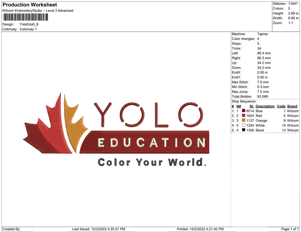 Yolo Education