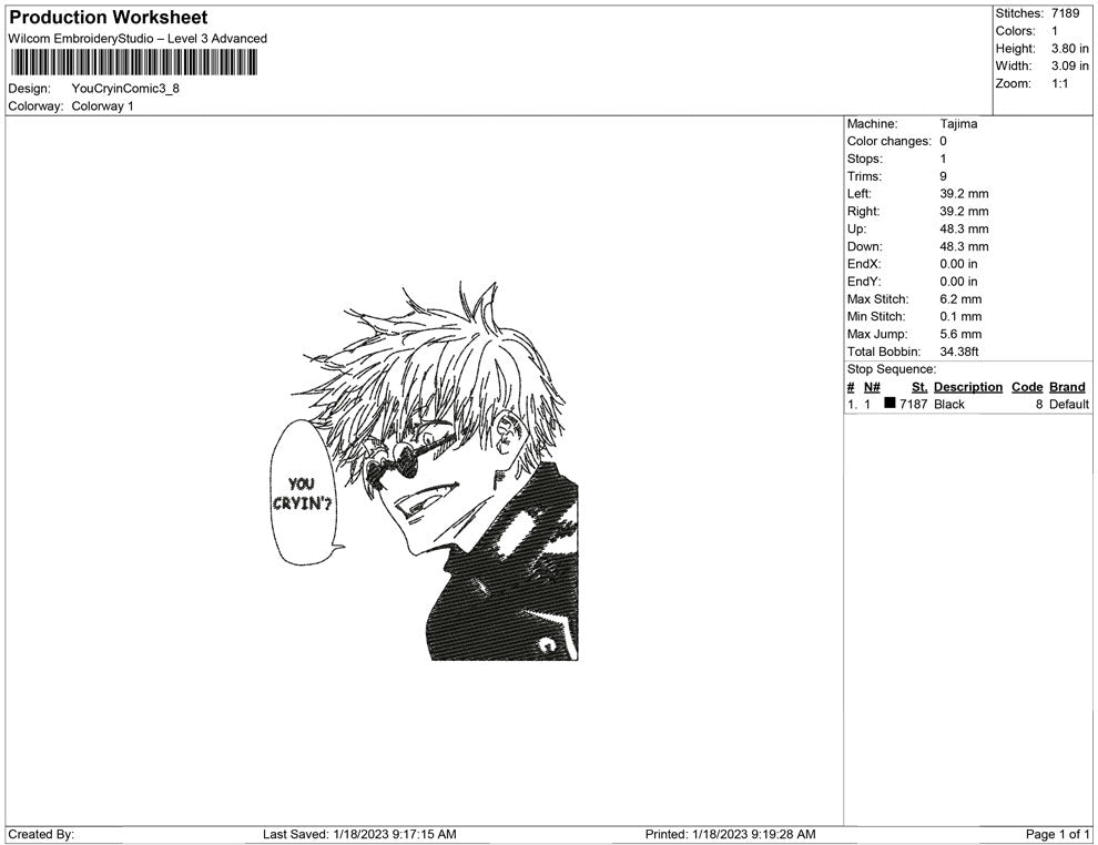 you cryin comic