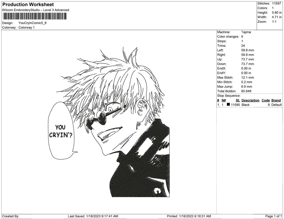 you cryin comic