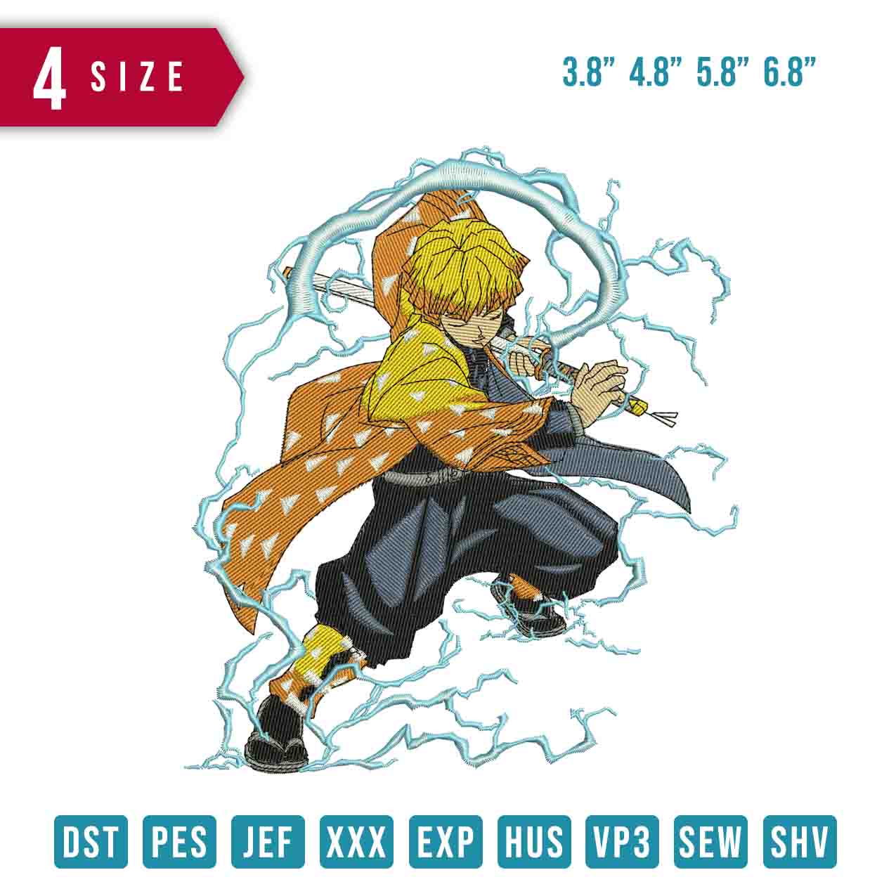 Zenitsu Agatsuma light