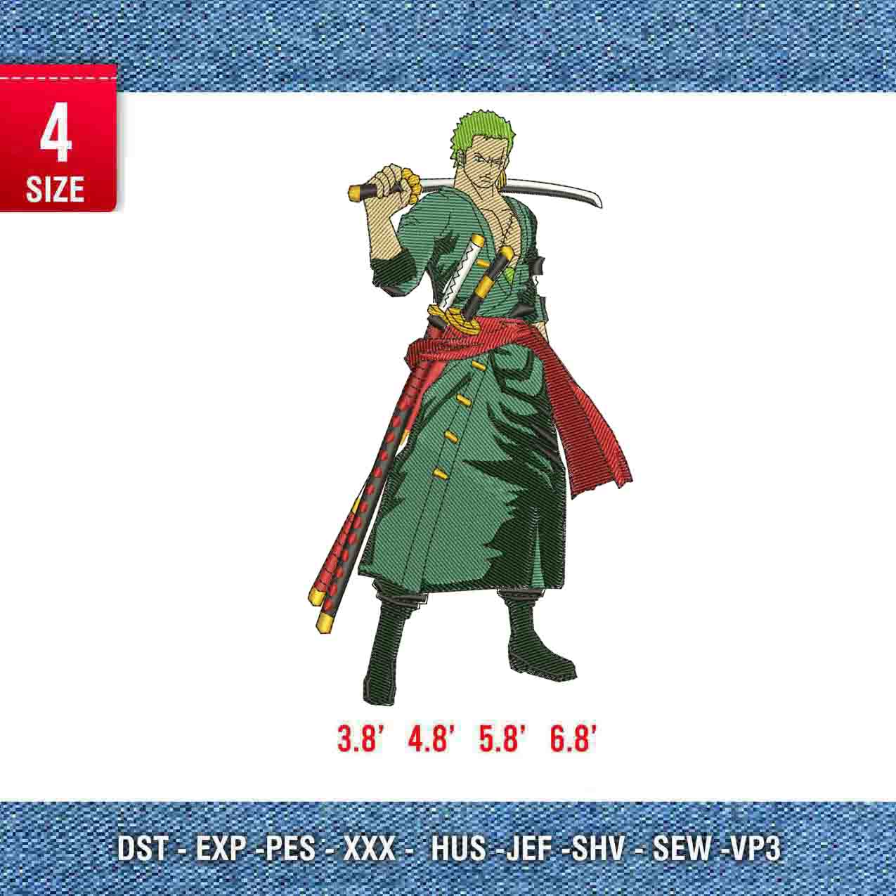 Zoro Pose A – Embrobuy