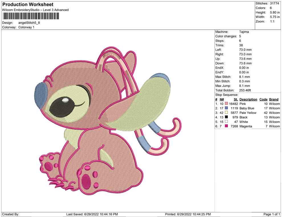 Angel Stitch