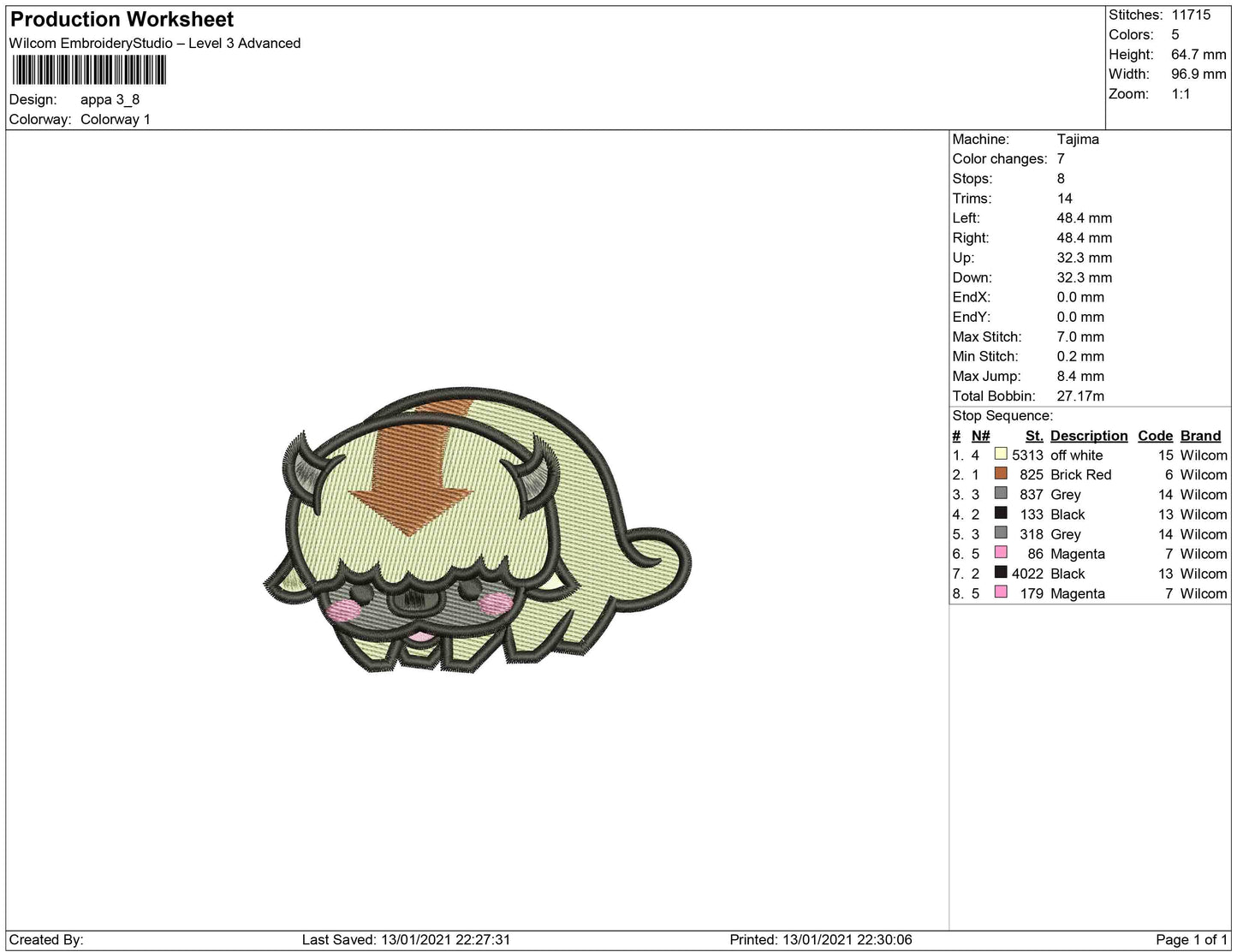 Flying bison anim