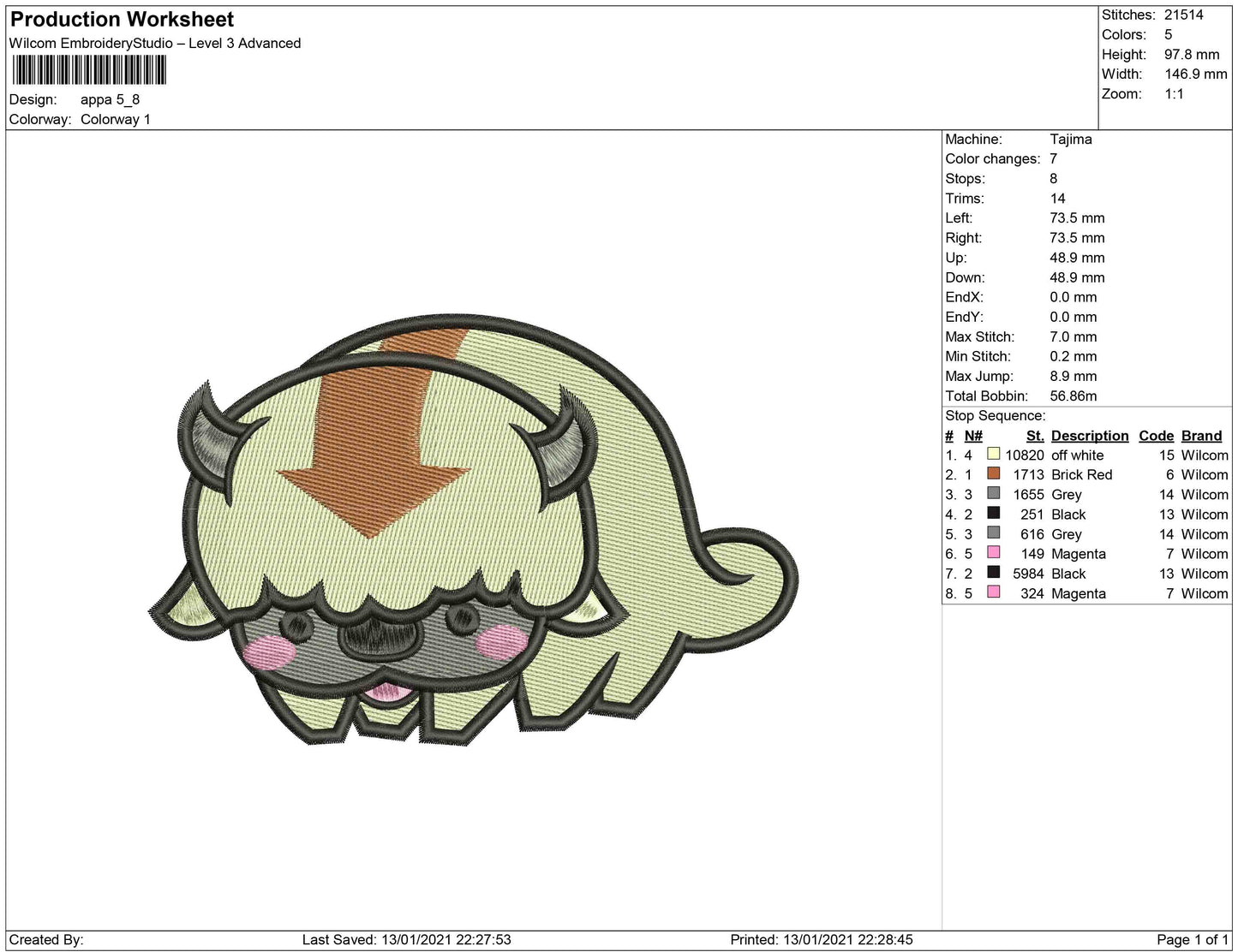 Flying bison anim