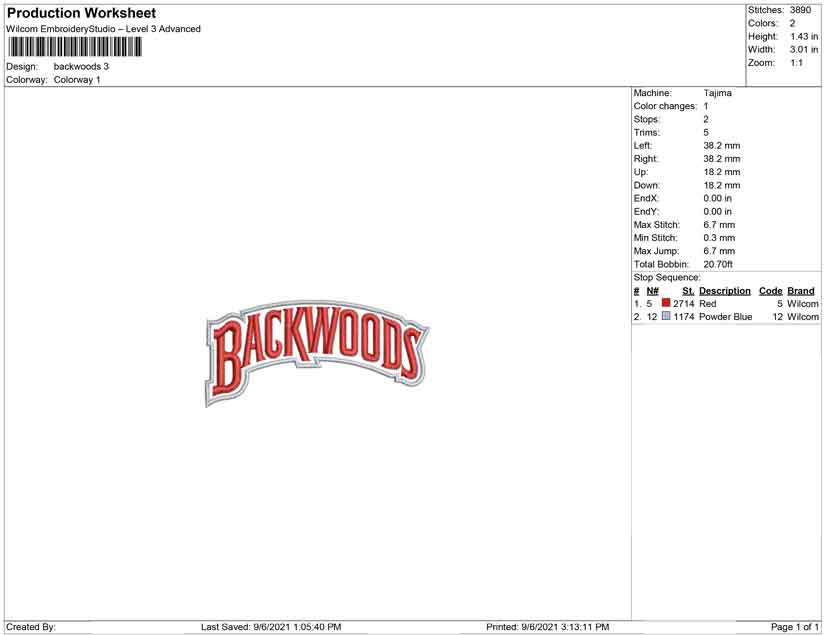 Backwoods logo minis