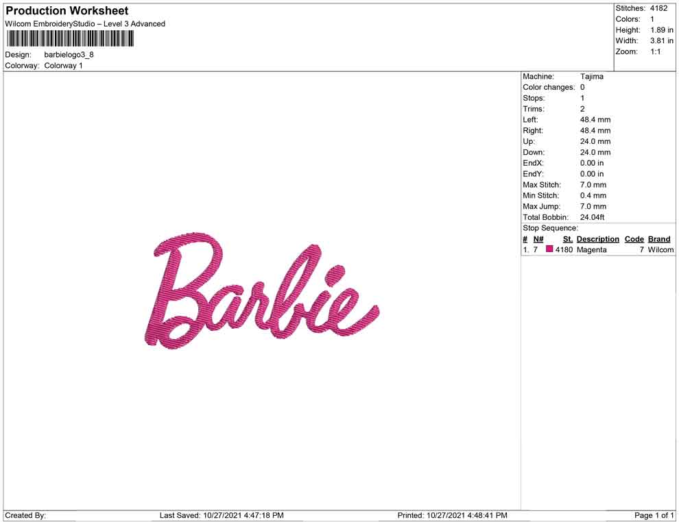 Barbie logo