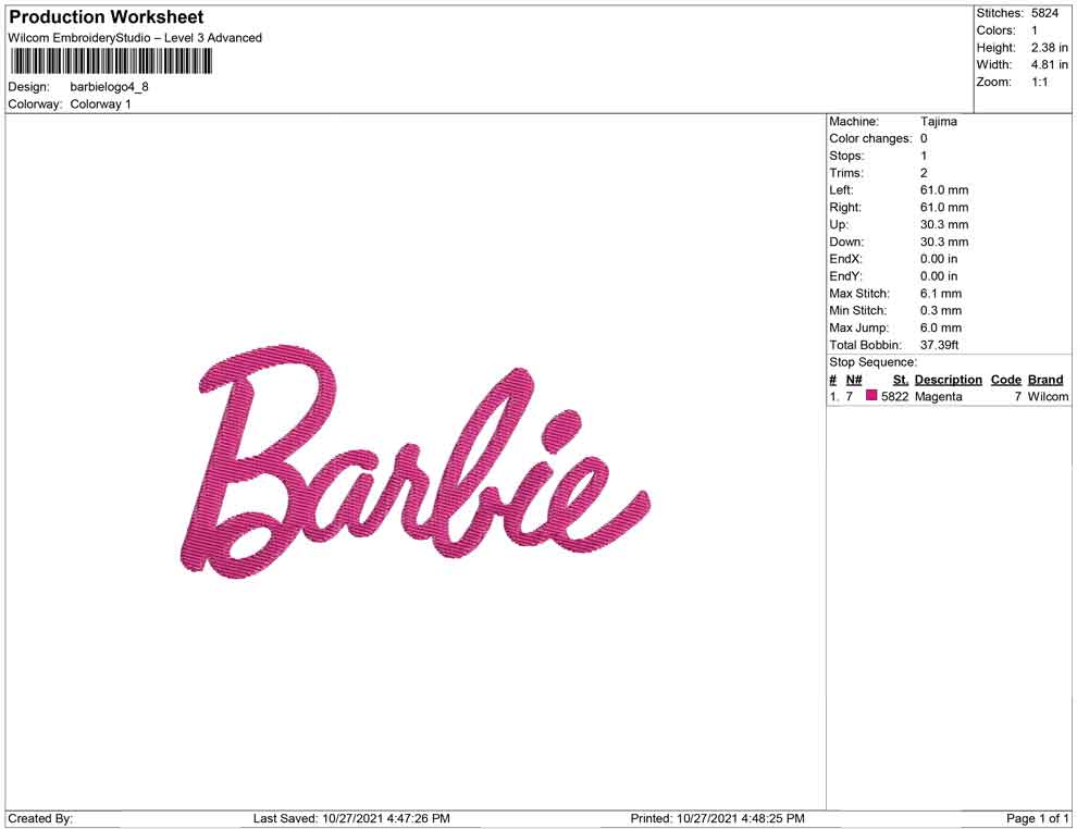 Barbie logo