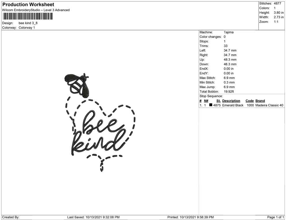 bee kind