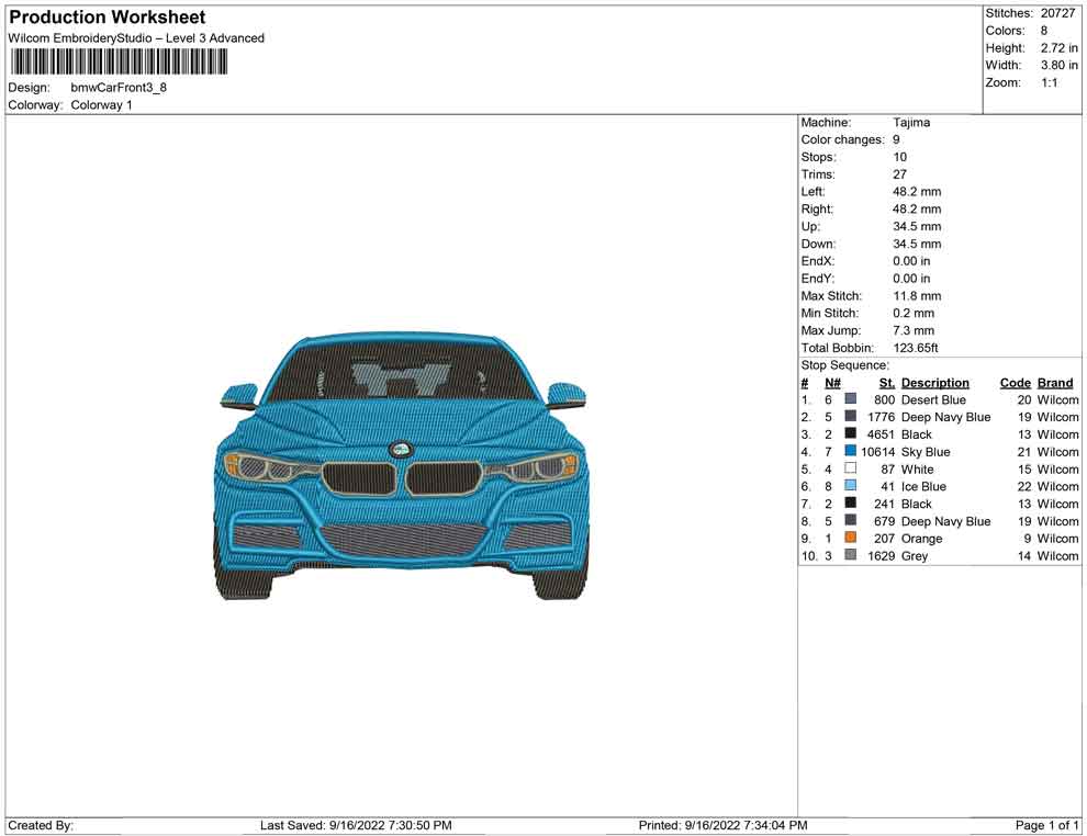 Bmw car front