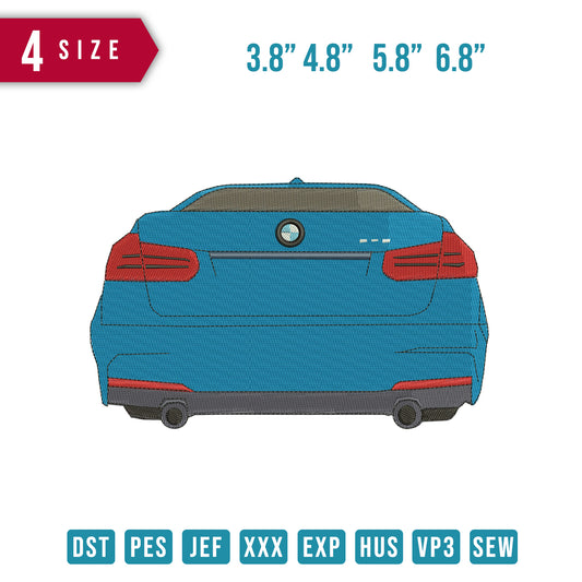 Bmw car back