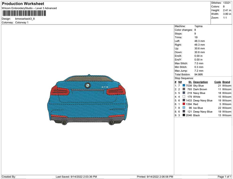 Bmw car back