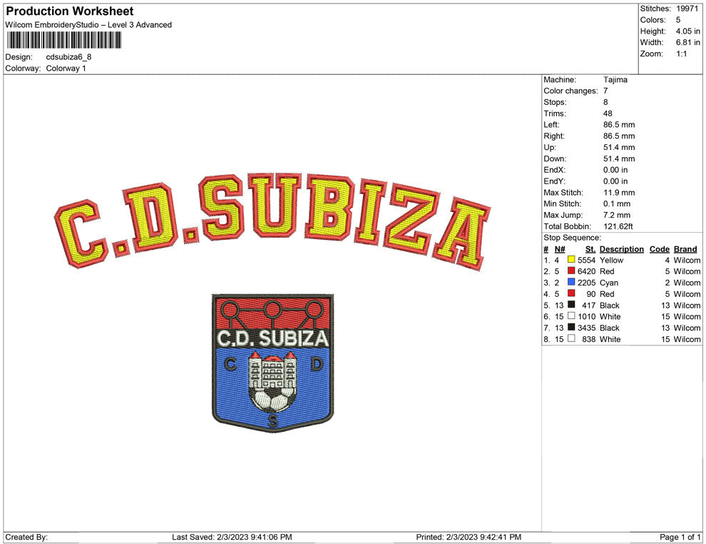 CDSUBIZA
