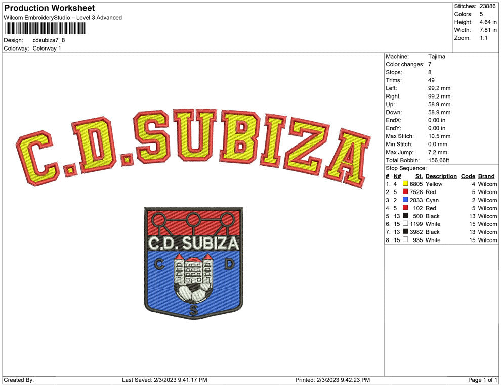 CDSUBIZA