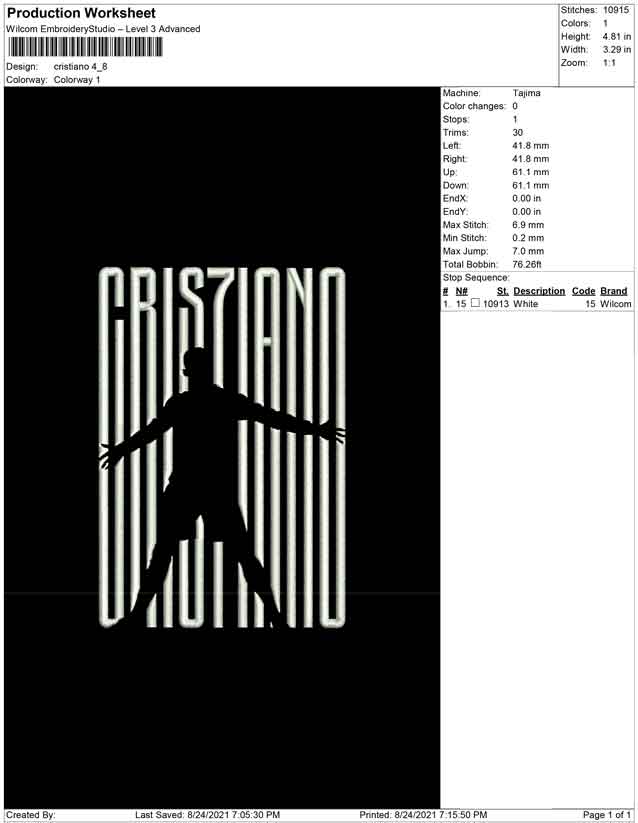 Cristiano typo