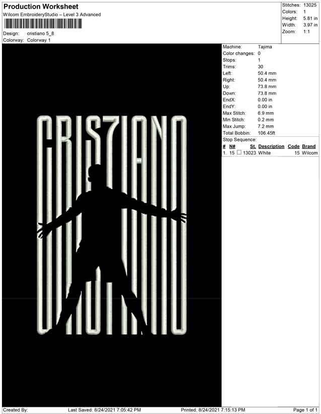 Cristiano typo